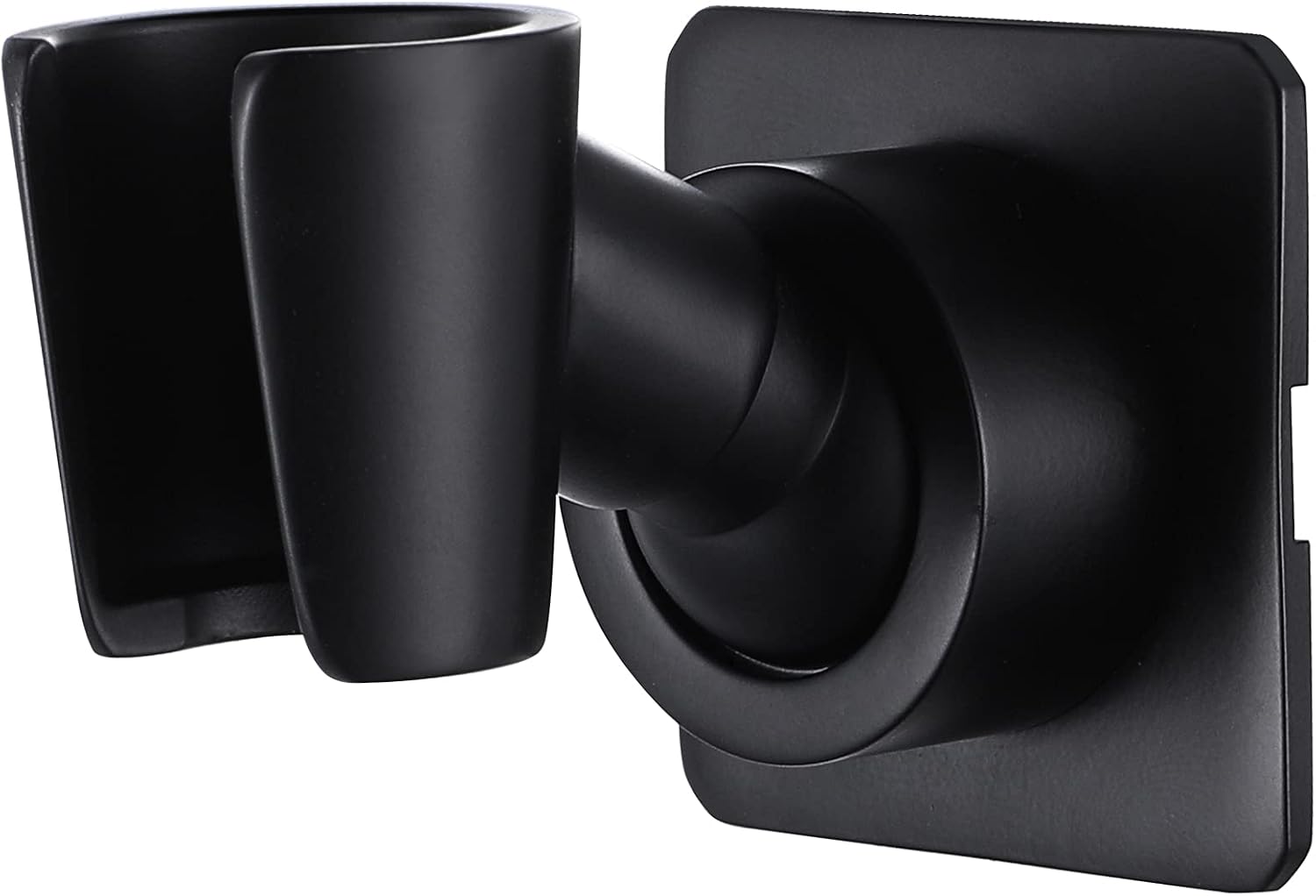 Duschkopfhalterung, Verstellbare Handbrausekopfhalterung Aus Messing, Wandhalterung, Bohrfreie Klebemontage (poliertes Chrom).