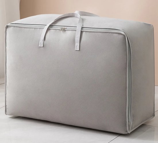 Aufbewahrungstasche Für Daunendecke Und Kleidung – Grau – 100 Liter