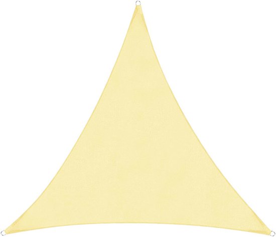 Dreieckiger Sonnenschutz – 2 X 2 X 2 M, Wasserdicht Und Uv-beständig, Inklusive 3 Befestigungsseilen, Geeignet Für Garten, Terrasse, Patio, Pool Und Balkon