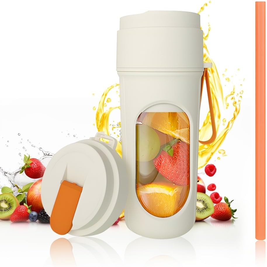 Tragbarer Entsafterbecher – Mini-entsafter – Weiß