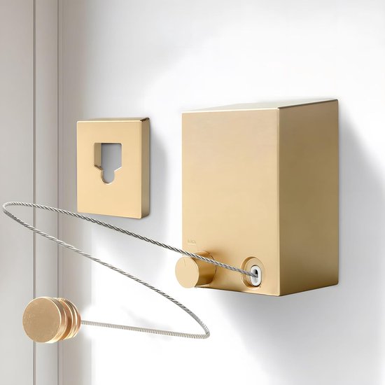 Einziehbare Wäscheleine Für Den Innenbereich – Blickdicht, Geeignet Für Balkone, Gärten, Waschküchen, Wohnmobile, Yachten Und Andere Orte.