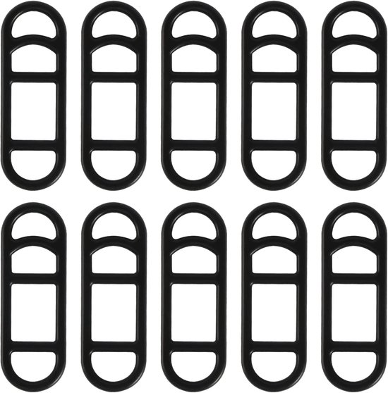 Silikonbänder Für Fahrräder – 20er-packung Elastische Gummiringe Und Lenker-taschenlampenhalterungen (7 X 2,4 Cm)