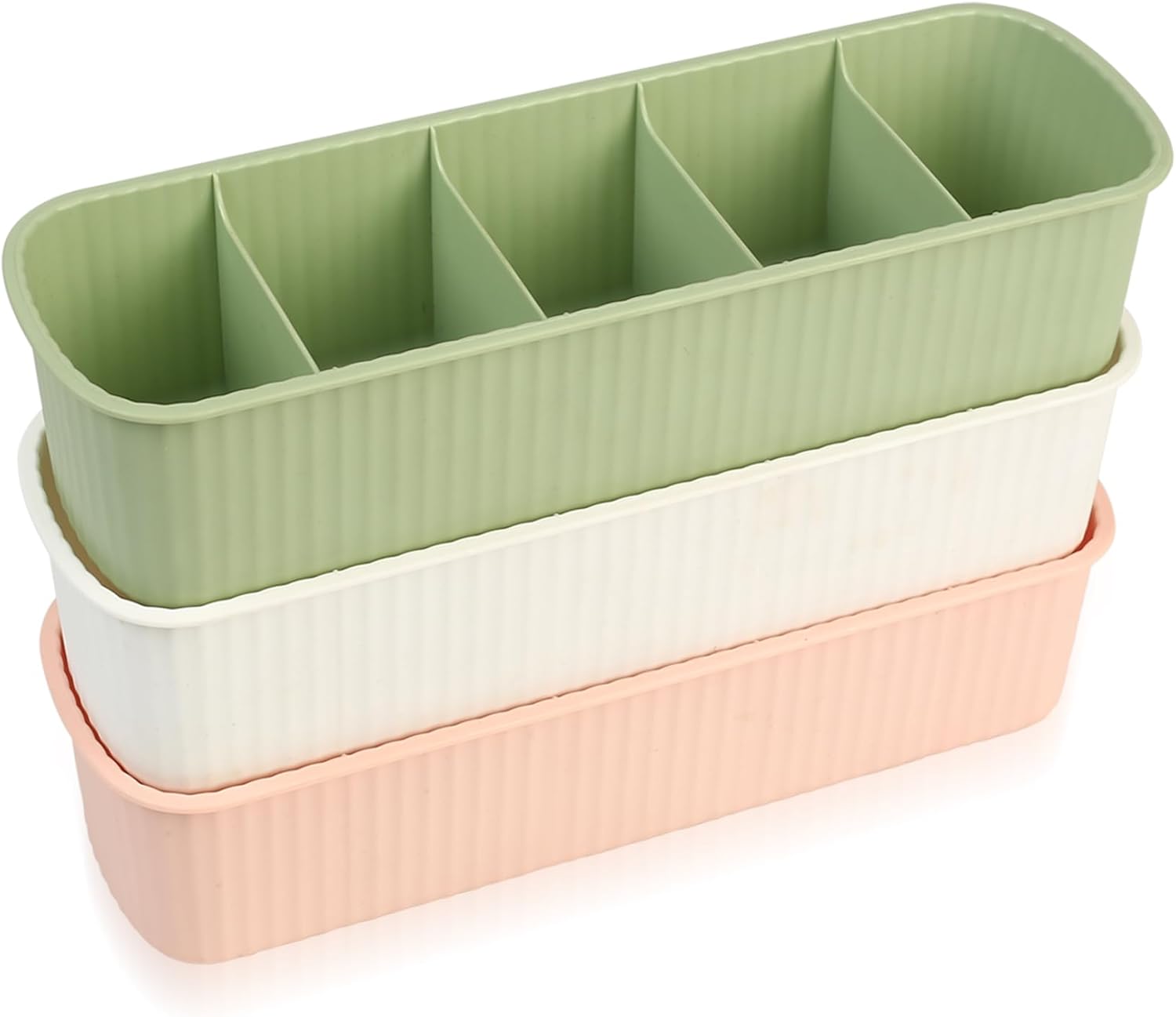 Dreiteiliger Kleiderschrank-schubladenorganizer, Schubladenorganizer Mit Trennwand Für Die Familie, Aufbewahrungsbox Für Socken, Bhs Und Unterwäsche, Socken