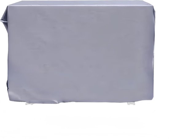 Außenklimaanlagen-abdeckung, Staubschutzhülle, Verstärkter Schutz Für Außenklimaanlagen, Staubdicht, Schneesicher, Wasserdicht, Grau, 105 X 40 X 75 Cm