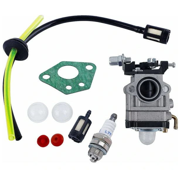 Geeignet Für 52-cm³-, 49-cm³- Und 43-cm³-freischneider. Vergaser-reparatursatz Mit Dichtung, Schlauch, Zündkerze Und Kraftstofffilter.