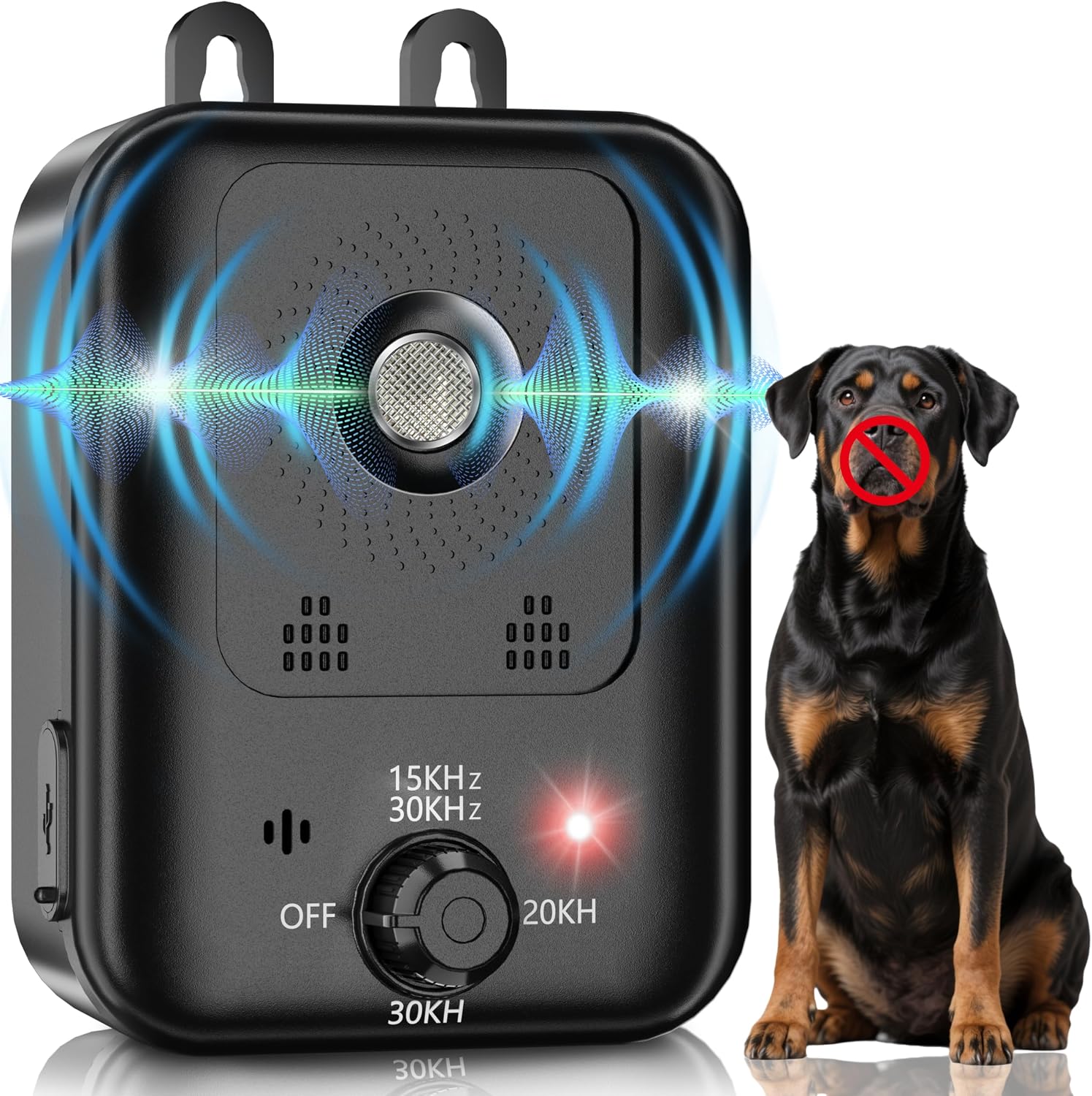 Automatisches Antibellgerät Mit 3 Einstellungen, Antibellgerät Für Hunde, Wiederaufladbares Ultraschall-antibellgerät (bellbox)