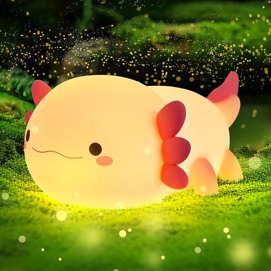 Nachtlicht Für Kinder, Geschenkidee Für Mädchen, Touch-steuerung, Wiederaufladbar Per Usb, Silikon-nachttischlampe, Dimmbar, Niedliches Kawaii-nachtlicht Fürs Kinderzimmer