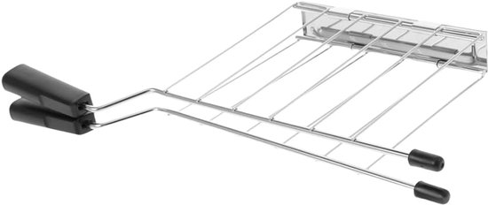 Toasterklemmen, Toasterzange, Stahlrost Und Pfannenboden, Griff Aus Hochfestem Thermoplastischem Material, Geeignet Für Die Meisten Toaster.