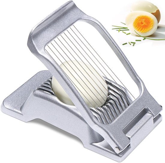 Eierschneider – Multifunktionaler Eierschneider Aus Aluminiumlegierung – Multifunktionaler Eierschneider – Küchenutensilien – Champignonschneider – Eierschneider – Küchenbedarf
