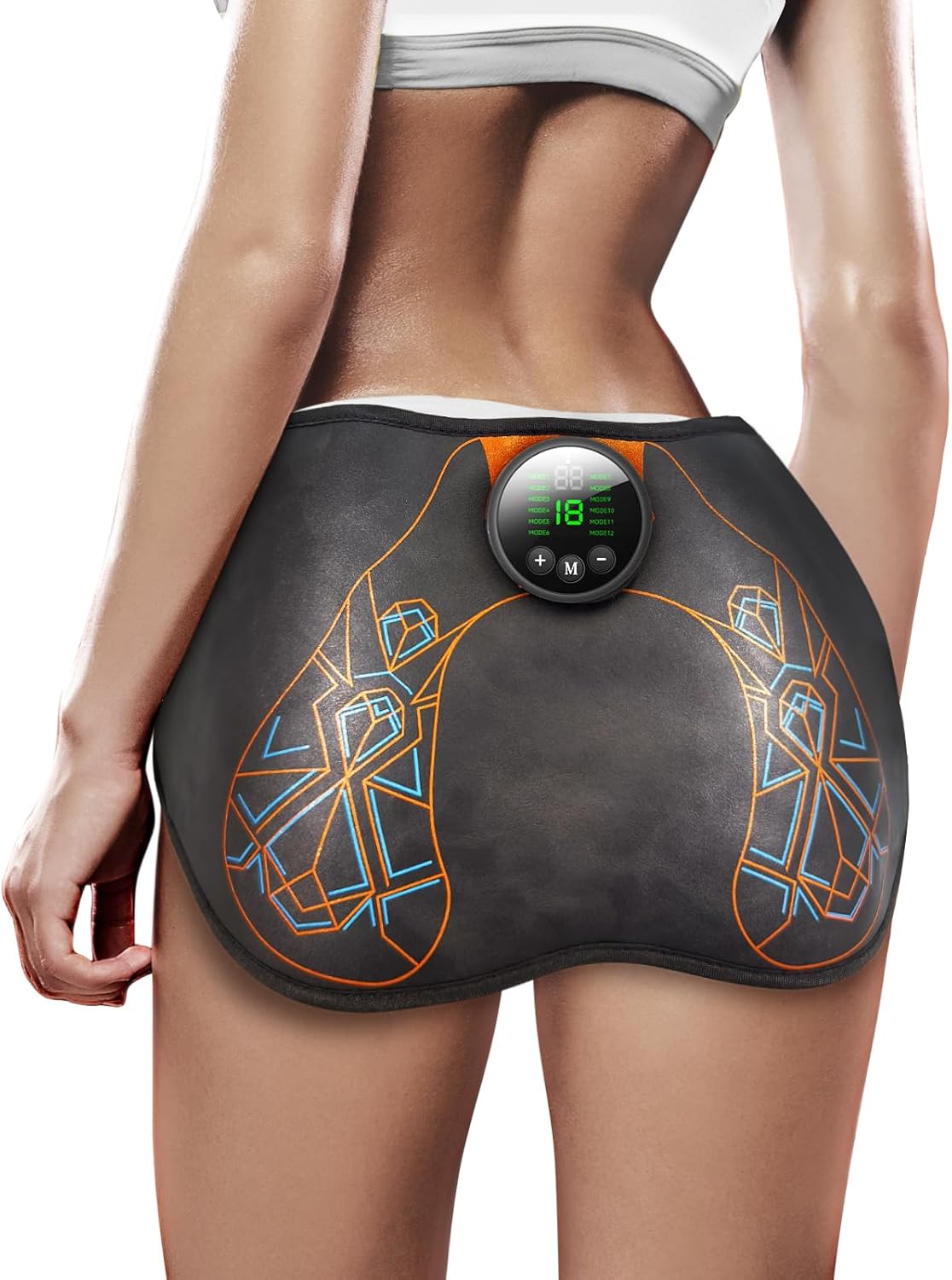 Elektrischer Muskelstimulator, Intelligentes, Tragbares Gesäßstraffungsgerät, Hüfttrainer, Bauchmuskelstimulator, Massagegerät, Gesäßstraffungsgerät