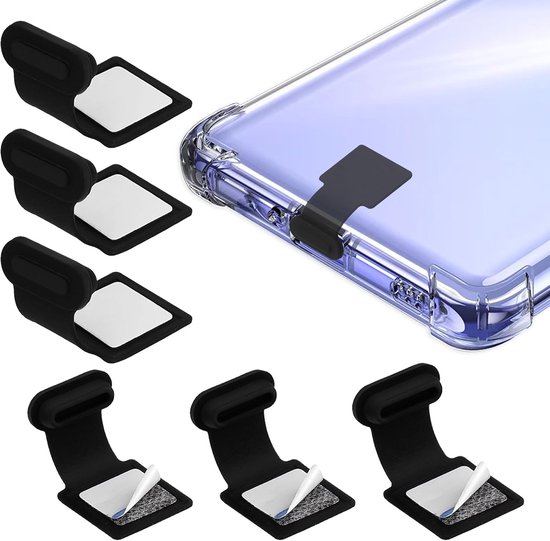 Staubschutzkappen Für Usb-c-anschlüsse, Staubschutzkappen Für Usb-c-ladeanschlüsse, Silikon-staubschutz Mit Ablösbarer Klebefläche
