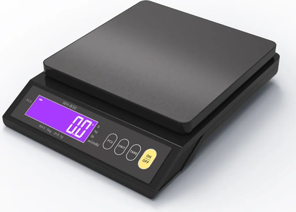 Küchenwaage (10 Kg/0,1 G), Schwarz, Led-anzeige, Wasserdicht (ip67), Präzisionswaage, Haushaltswaage, Zählfunktion, Tara-funktion Und Einheitenumrechnungsfunktion