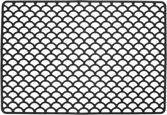 Hitzebeständige, Rutschfeste Spülbeckenmatte – Kratzfeste, Multifunktionale, Porenfreie Und Rutschfeste Unterseite – Spülbeckenschutz Für Die Küchenspüle – 42 X 31 X 0,9 Cm