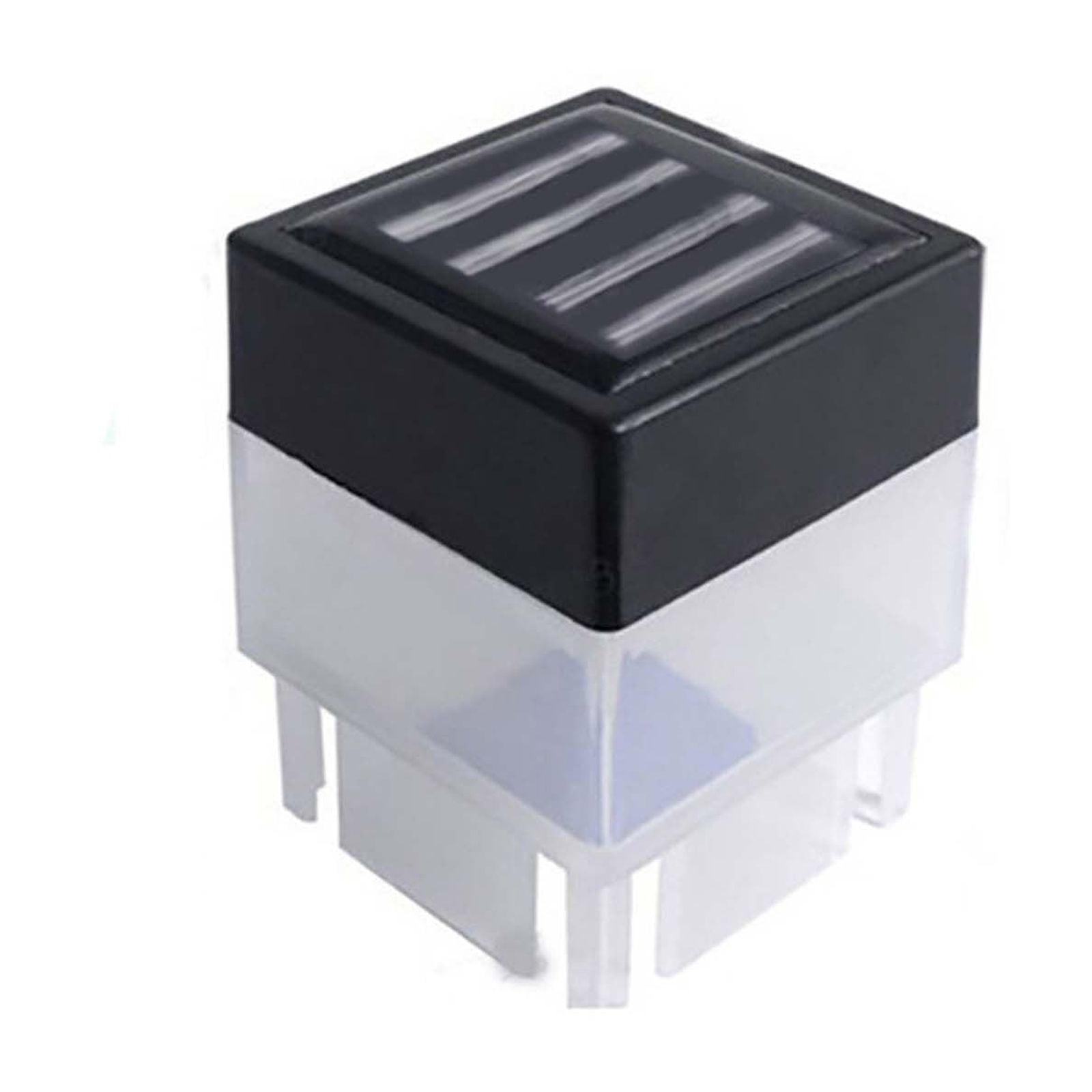2-zoll X 2-zoll Led-zaunpfostenkappen, Solarbetriebene Pfostenleuchten, Warmweiße Led-beleuchtung, Solarbetrieben, Wasserdicht, Geschikt Voor Patio Fence.