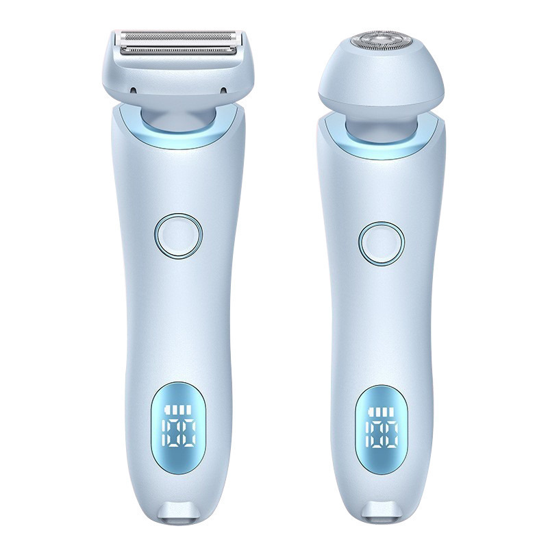Elektrischer Epilierer Für Damen, 2-in-1, 2 Geschwindigkeitsstufen, Für Schnelle Anwendung Im Gesicht, 2-in-1-funktion Für Gesicht, Achseln Und Bikinizone, Rasier- Und Epilierfunktion