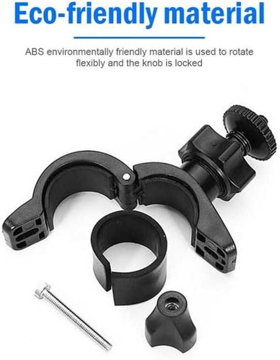 O-förmige, Feste Halterung Für Motorrad-/fahrradlenker Für Actionkameras Wie Gopro, Insta360 Und Dji – Ein Sicherer Und Robuster Clip Für Ihre Actionkamera.