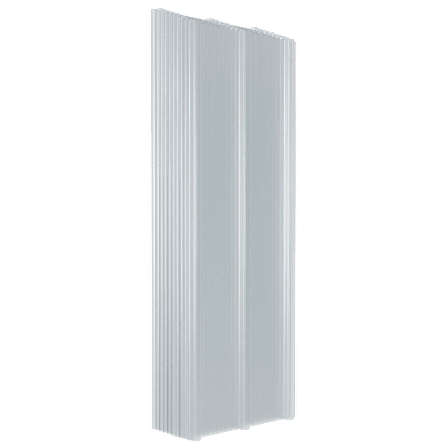 Jiubiaz 10x Klare Frp Dachplatten 50x160 Cm 1 Mm Trapezprofil, Uv- & Wetterfest, Hagelsicher, Mit Schrauben Für Gewächshaus Carport