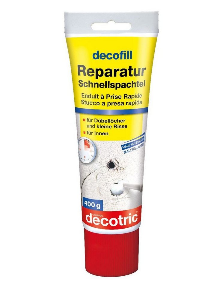 Decofill Reparatur-Schnellspachtel 400 g Spachtelmassen - Decotric
