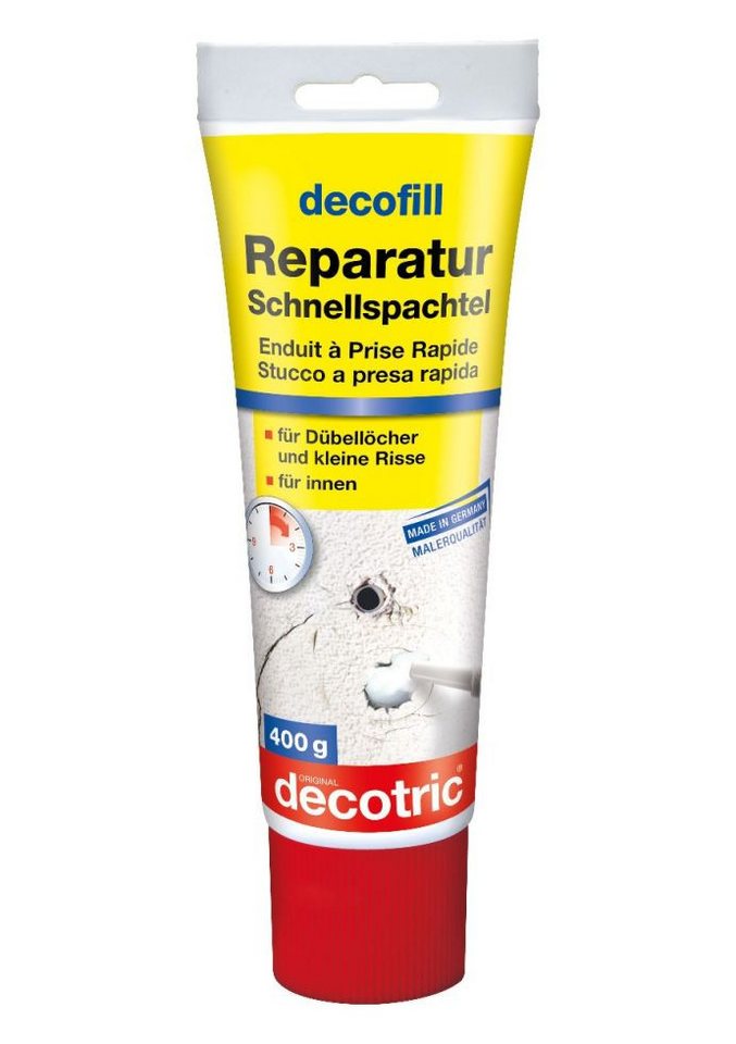 Decofill Reparatur-Schnellspachtel 400 g Spachtelmassen - Decotric Bild 2