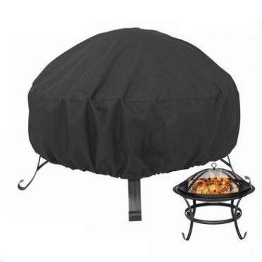 Schutzhülle Für Outdoor-grill – Wasserdicht Und Staubdicht, Silberne Innenseite, Schwarze Außenseite, Robustes 210d Oxford-gewebe, 112 X 21 Cm-lsw
