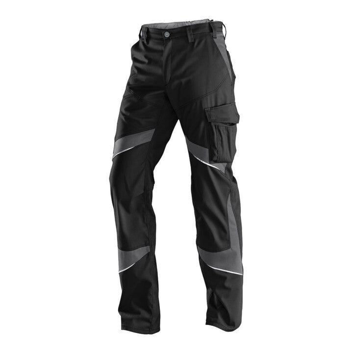 [neuwertig] B-ware Kübler Workwear Hose Activiq Schwarz/anthrazit Größe 48 Kratzfrei Robust 270g/m²