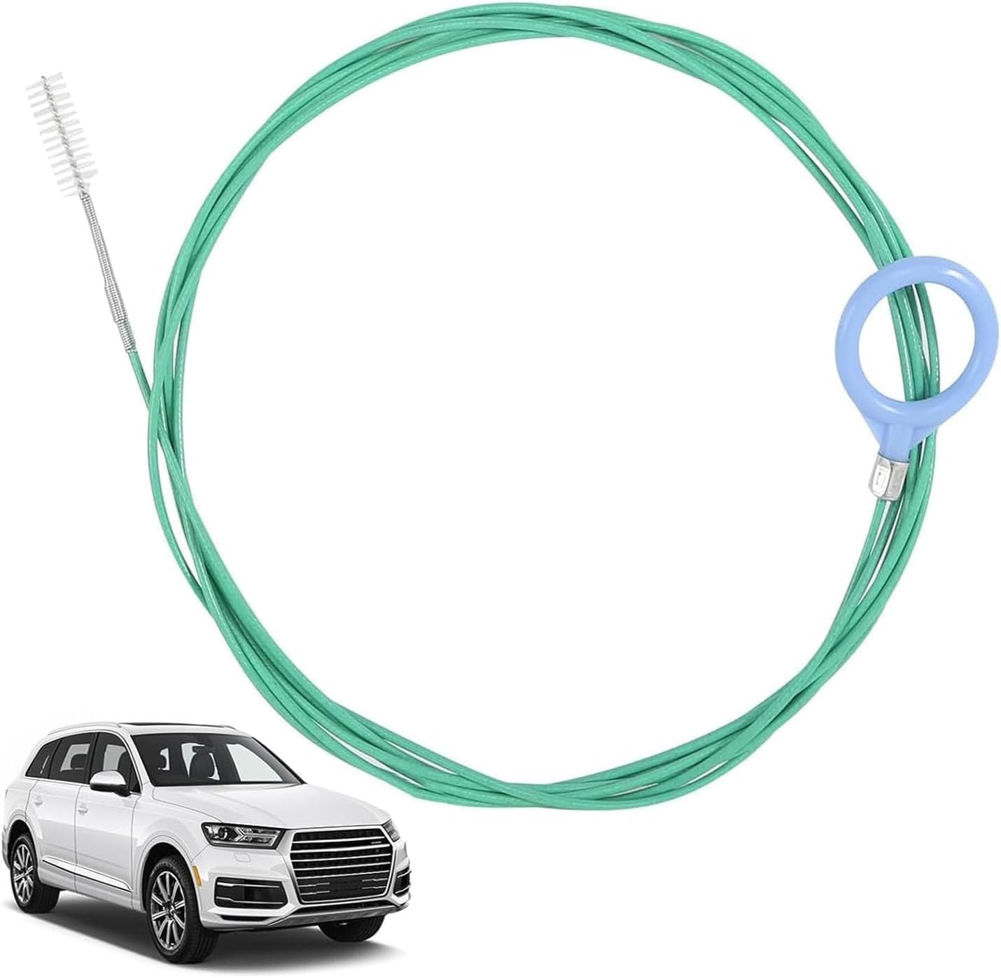 Extra Lange, Flexible Auto-schiebedach-reinigungsbürste (300 Cm) – Flexibles Reinigungswerkzeug Für Auto-ablauflöcher