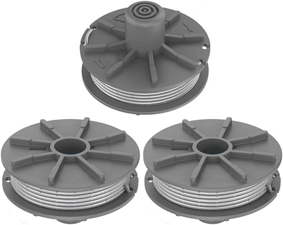 Gardena 5307-20 Ersatz-trimmerfadenspule 1,65 Mm 6,1 M, Trimmerfadenspule Für Gardena 5307 Easycut 400 Art. 8846, Comfortcut 450 Art. 8847, Powercut Art. 8848 (3 Stück)
