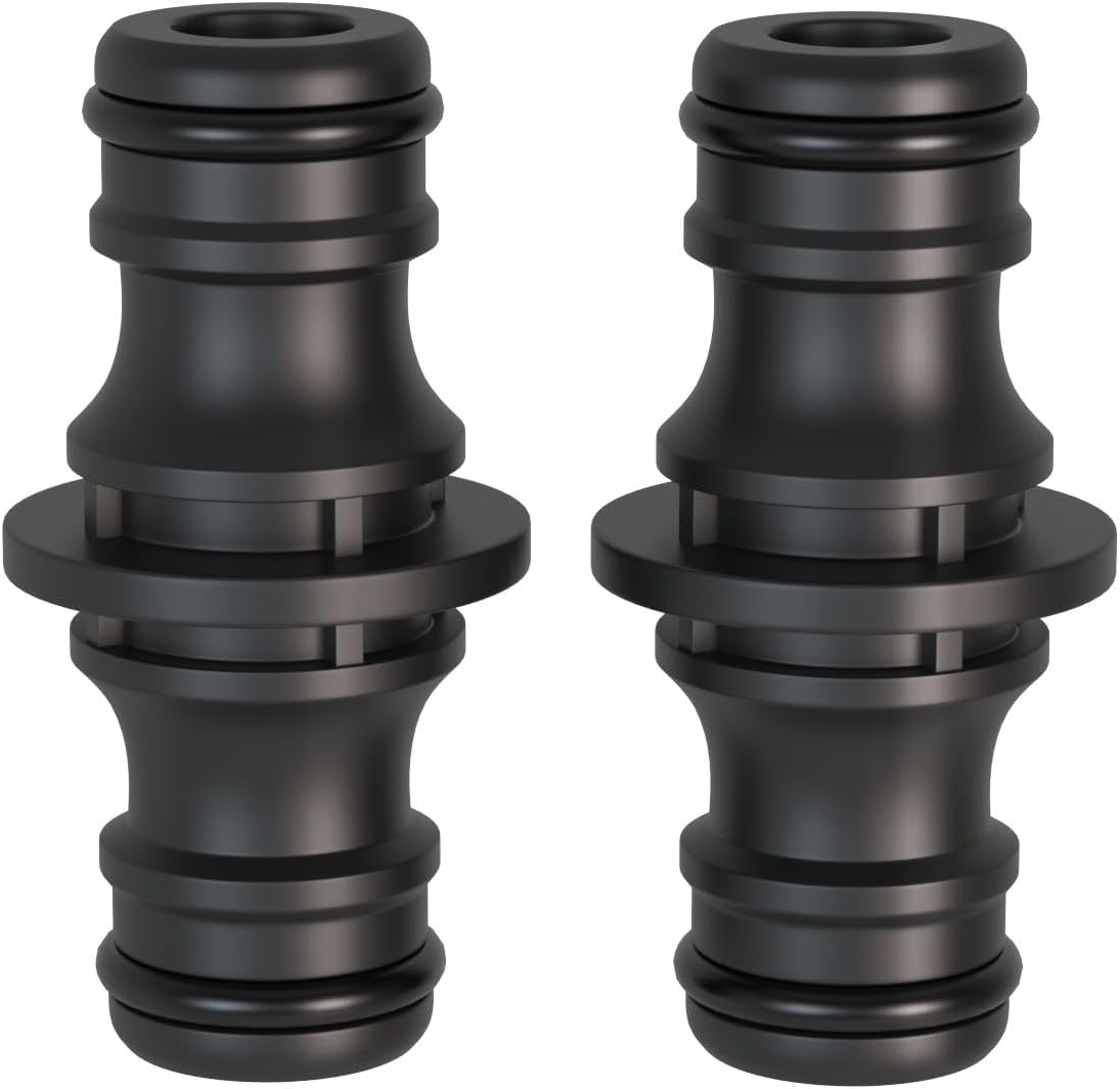 2-teiliges Fitting, 1/2-zoll-doppelstecker, Verbindungsstück Für Sichere Rohrverbindungen, Verbindung Zweier Rohre Zur Verlängerung