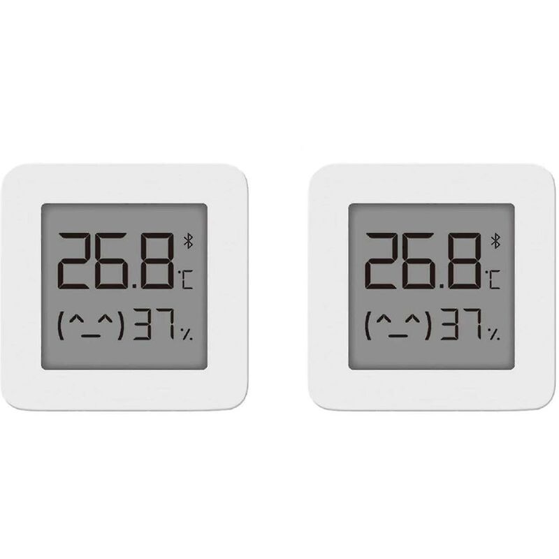Für Xiao Mi Mi Digitales Thermometer Hygrometer Professionelles Bluetooth-thermometer Heim-luftfeuchtigkeits- Und Temperaturmessgerät Für Raummessungen, 2 Stück