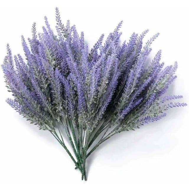 Künstliche Pflanze, künstlicher Lavendel/künstliche Blume, 38 cm, 4 Stück