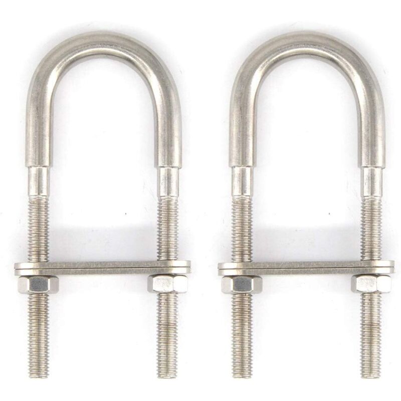 M6x90 U-bügel Aus Edelstahl 304 – Korrosionsbeständig – 2er-pack Für Industrielle Anwendungen