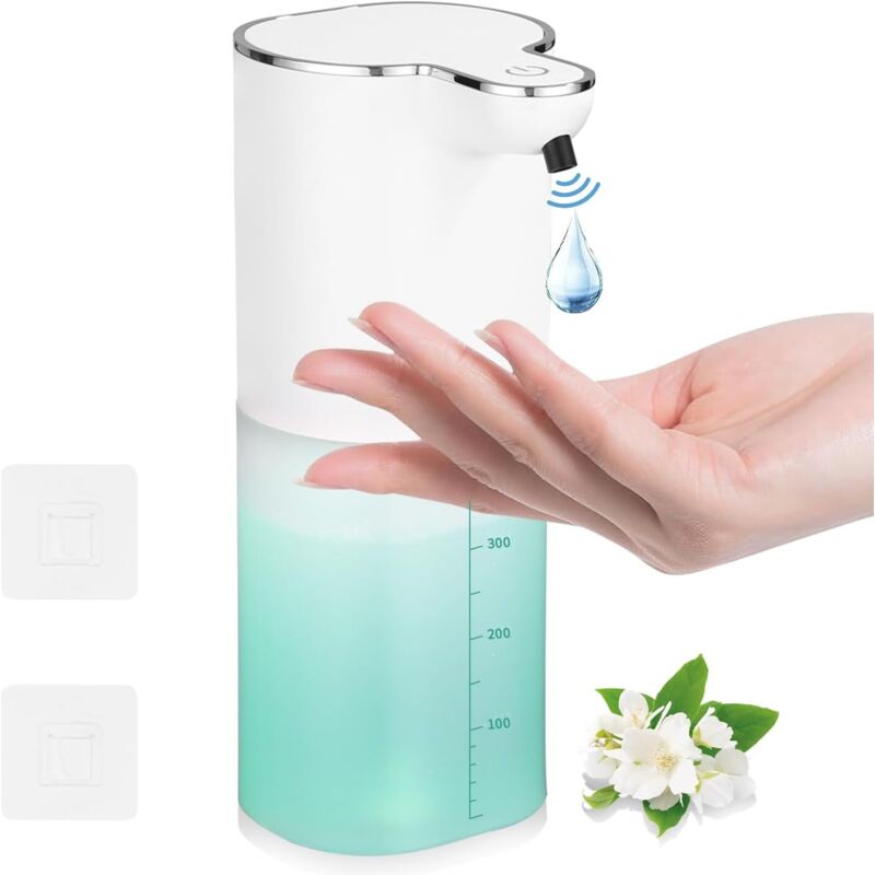Automatischer Wandseifenspender, 400 Ml, Usb-aufladbar, Ipx5 Wasserdicht, Berührungslos, Geeignet Für Küche Und Bad
