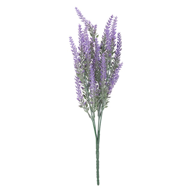 Künstlicher Lavendel-Brautstrauß, 25 Köpfe, Party- und Heimdekoration (Lila)