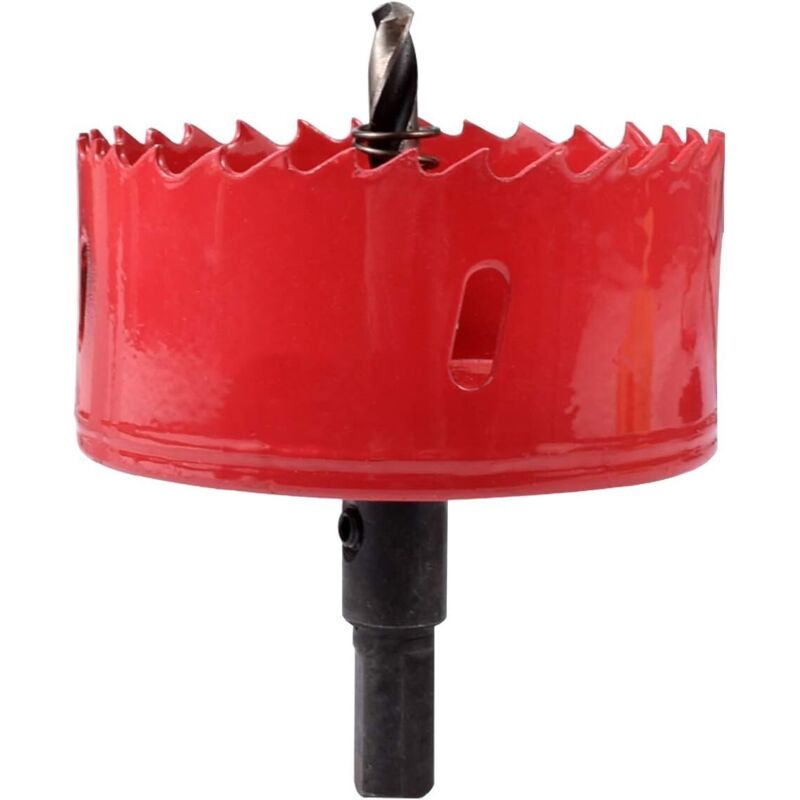 80-mm-bimetall-lochsäge – Für Eisen, Aluminium, Holz, Gipskarton, Rohre Und Kunststoff – Sauberer, Splitterfreier Schnitt