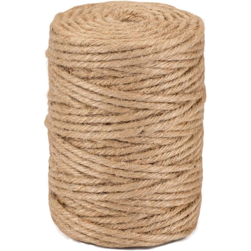 Natur-jute-garn Ø5 Mm ±100 M La Cordeline Cjn33, Natur