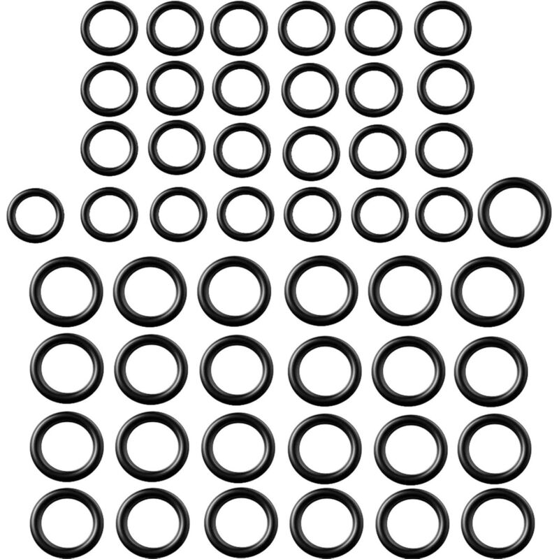 Packung Mit 50 O-ringen Für Hochdruckreiniger – Strapazierfähiges Nbr-gummi – Größen 1/4 Und 3/8 Zoll – M22-schnellanschluss