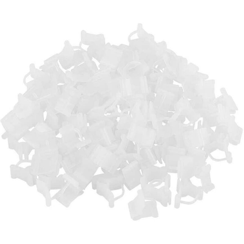 100 Stück Kunststoff-pfropfclips Für Den Garten – Stützclips Für Gemüse, Weinreben, Tomaten Und Obstbäume – Mini-gartenwerkzeuge