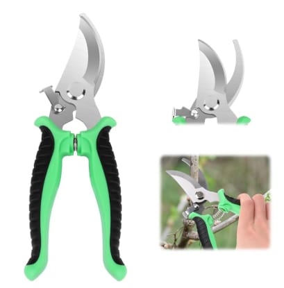 Gartenschere, Multifunktionale Gartenschere Mit Rutschfestem Griff Und Verriegelung, Gardena Gartenschere, Gartenschere, Gartenschere Zum Schneiden Von Sträuchern Und Zäunen