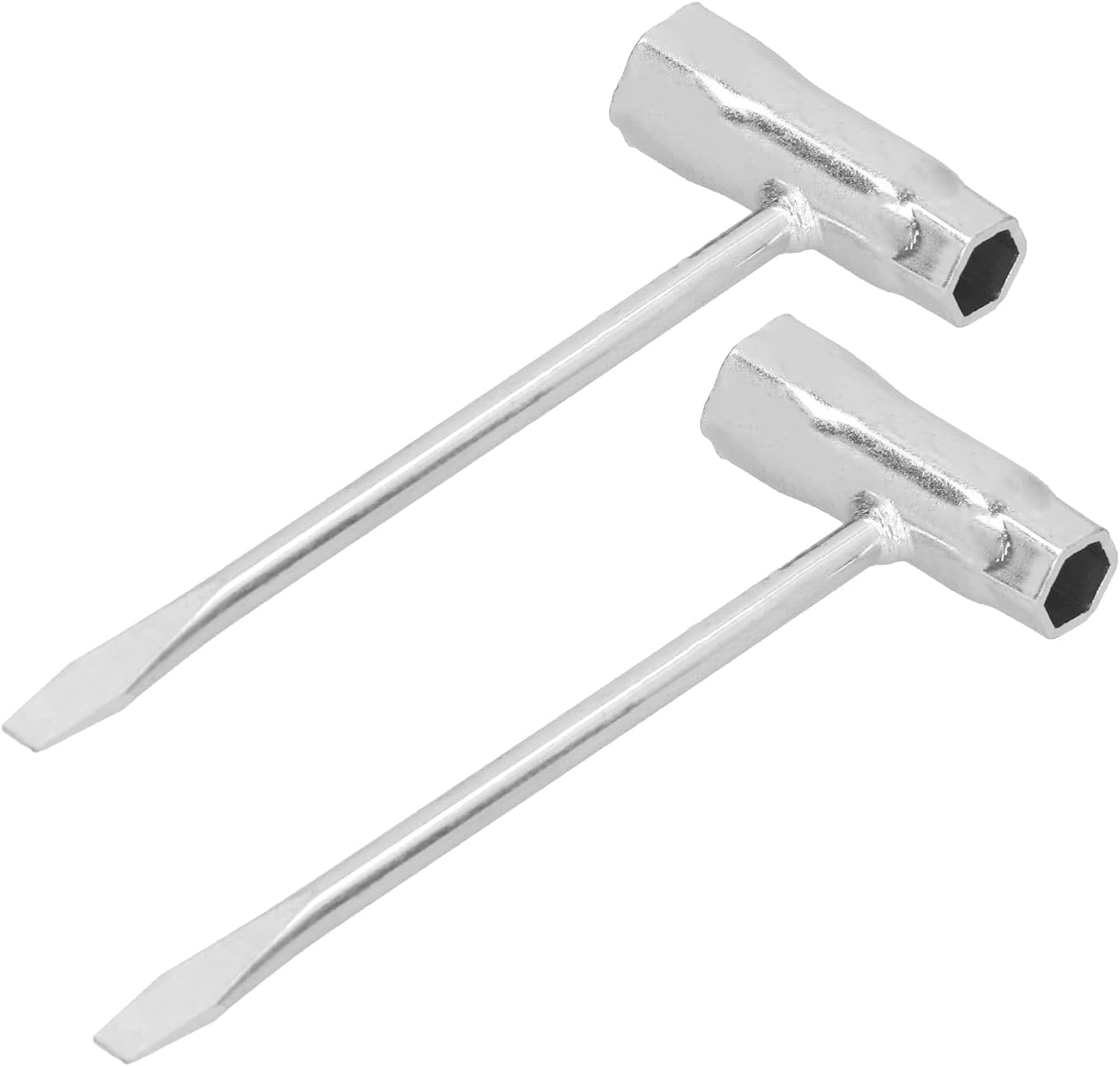 2-teiliger Kombinationsschlüsselsatz, T-förmiger Kettensägenschlüssel, Kettensägenschlüssel, Zündkerzenschlüssel, 13 Mm X 19 Mm