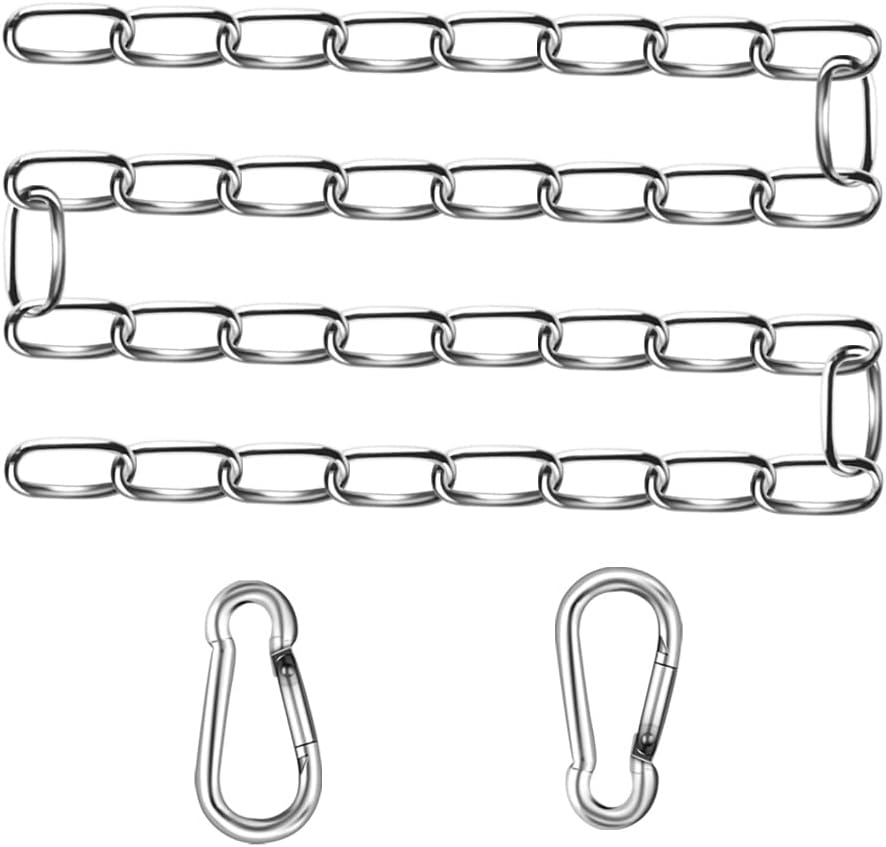 Stahlkette, 1 Meter Kette, Edelstahl 304, Geeignet Für Zäune, Gehege, Hundeleinen Und Zum Trocknen, Maximale Traglast 70 Kg, 3 Mm