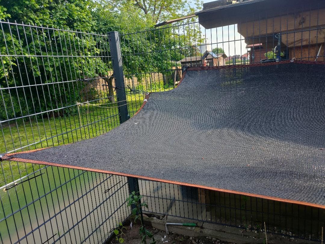 Schattierungsnetz Für Den Außenbereich, 2 X 3 M, 95 % Uv-schutz Für Gewächshaus, Garten, Pergola, Terrasse, Wetterfest, Sonnensegel, Ideal Für Terrasse, Hühnerstall, Pflanzen