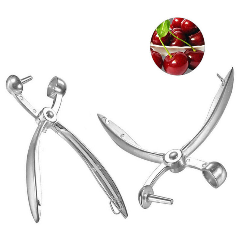 2er-set Kirschentsteiner, Olivenentsteiner, Traubenkernentferner, Cranberry-entferner, Küchenhelfer, Kreatives Küchenwerkzeug, Kirschentkerner