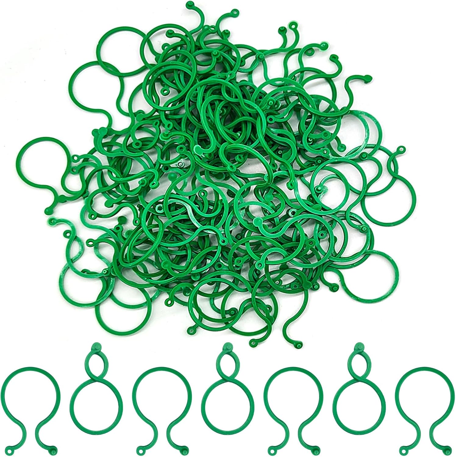 Packung Mit 200 Pflanzenclips – Kleine Clips Zum Befestigen Von Kletterpflanzen