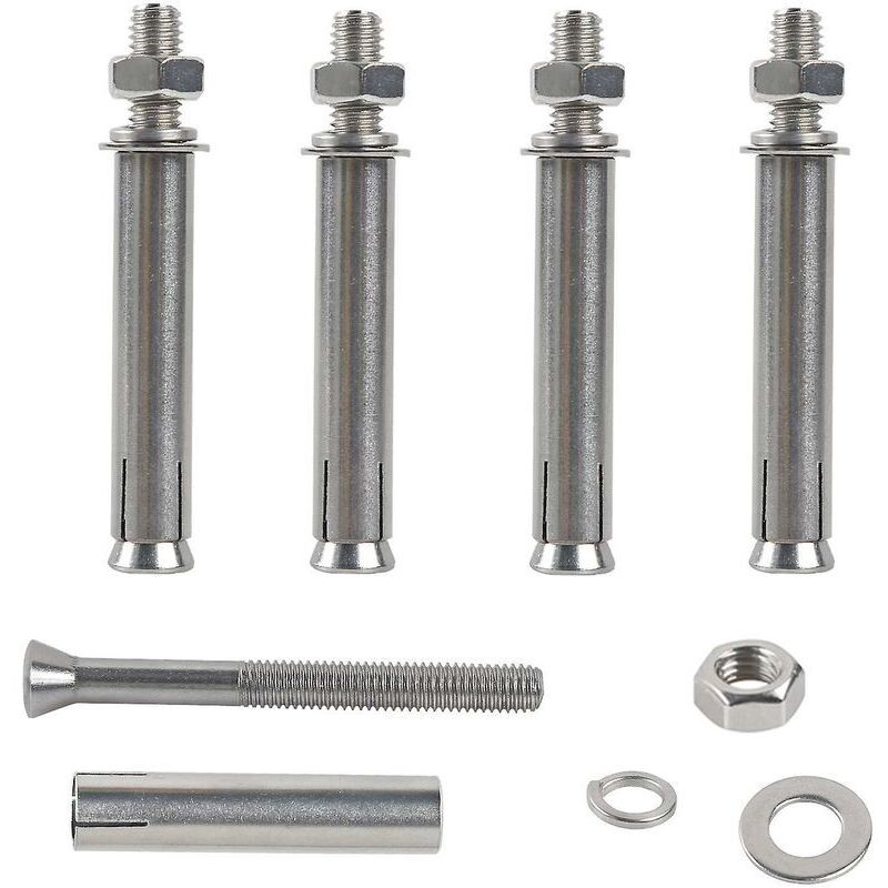 M8x80-mm-spreizdübel – Edelstahl 304 – Tragfähigkeit 80 Kg – Für Beton Und Mauerwerk – 6er-packung