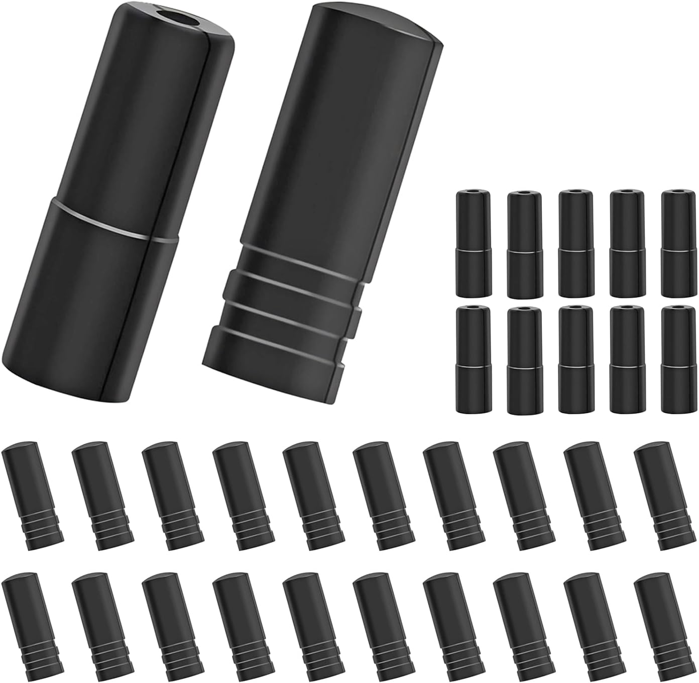 30 Fahrradkabel-endkappen, 20 4-mm-schaltzug-endkappen Und 10 5-mm-bremszug-endkappen