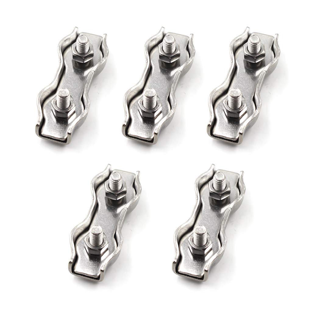 M6 5-teilige Drahtseilklemme Aus Edelstahl 304
