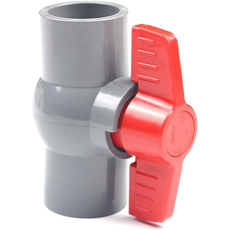 20-mm-pvc-druckventil – Kugelhahn (gerade) – Klebeverbindung – Für Bewässerungssysteme Und Rohrleitungen
