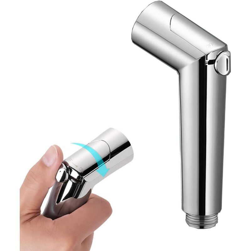 Handbrause Mit Bidetfunktion – Einstellbarer Sprühdruck – Rostfreies Abs – Einfache Installation – Verbesserte Persönliche Hygiene