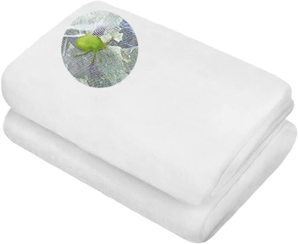 Insektennetz, Gartennetz, Feinmaschengewebe, 10 M X 2,5 M, Gemüsenetz, Pflanzenschutznetz Zum Schutz Von Blumen, Gemüse Und Obst
