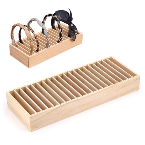 Haarbandhalter Aus Massivholz Für Mädchen, Abnehmbarer Schmuckorganizer, Zur Aufbewahrung Von Haarbändern Und Accessoires, Haarbandständer (holz)